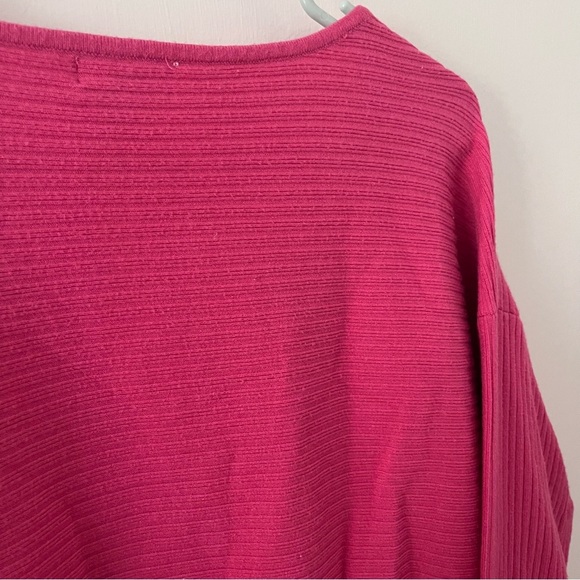 Style & Co Women’s Pink Boatneck Ribbed Sweater Rayon Nylon XXL - Picture 8 of 11